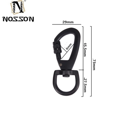 ZINC 304 316 Stainless Steel Square-Shaped Threaded Quick Connecting Links with Black Oxide Finish and Highly Polished