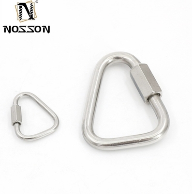 Highly Polished Material and ZINC PLATED Finish Galvanized Oval Quick Link for Customized Size Rigging Hardware
