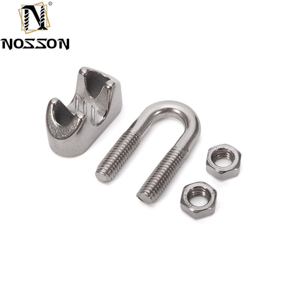 3mm Diameter Stainless Steel Wire Rope Clamp for Customized Requirements According to ANSI/ASME Standard 304