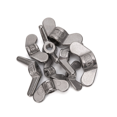 Metric Measurement System Wing Nuts Butterfly Stainless Steel 304 316 M2M3M4M5 Din315 for Water Treatment Effectiveness
