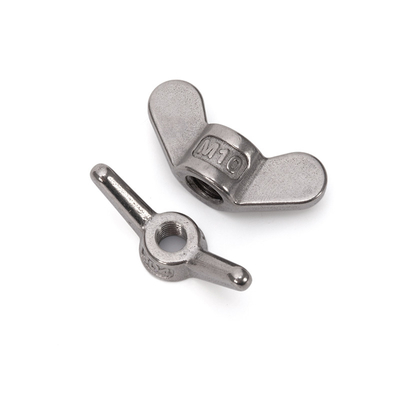 Metric Measurement System Wing Nuts Butterfly Stainless Steel 304 316 M2M3M4M5 Din315 for Water Treatment Effectiveness