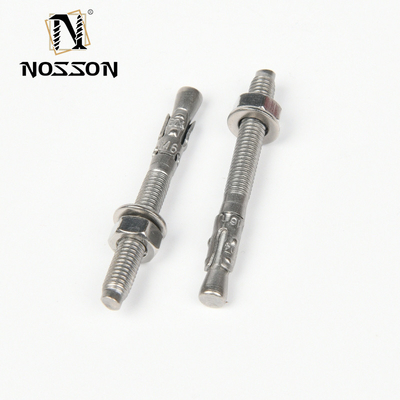 Metric Passivation Finish Stainless Steel Through Bolt Expansion Anchor for Strong and Durable Fastening