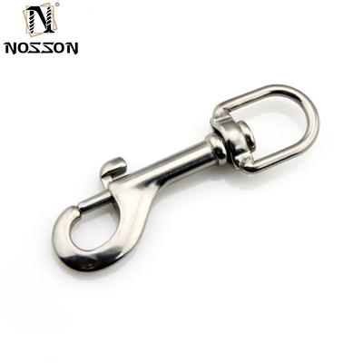 Mining Stainless Steel SS304 SS316 A2 A4 Oval Ring Dog Leash Rope Round Eye Swivel Snap Hook Heavy Industry Essential Accessory