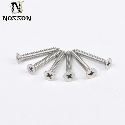 ANSI/ASME Standard Stainless Steel Round Countersunk Head T30 Machine Thread Security Self Tapping Screw with Oval Head