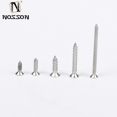 ANSI/ASME Standard Stainless Steel Round Countersunk Head T30 Machine Thread Security Self Tapping Screw with Oval Head