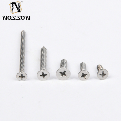 ANSI/ASME Standard Stainless Steel Round Countersunk Head T30 Machine Thread Security Self Tapping Screw with Oval Head