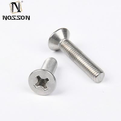 ANSI/ASME Standard Steel Countersunk Head Cross Recessed Machine Screws for INCH Measurement System Corrosion Resistant