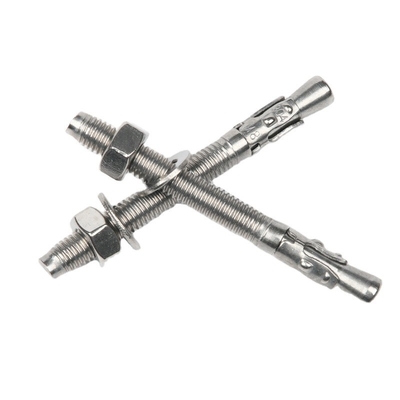 Passivation Finish DIN Standard Expansion Hex Washer Nut Bolt Anchor for Concrete M6 M8 M10 Stainless Steel Wedge Anchor