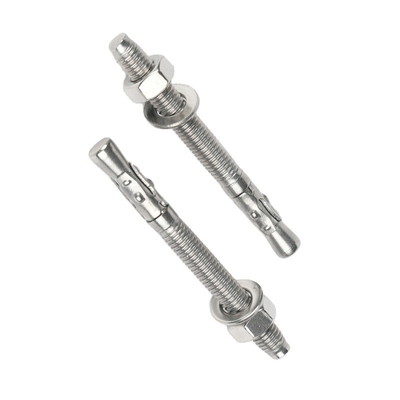 Passivation Finish 304 Stainless Steel Wedge Anchor Expansion Screws Metric DIN Standard for Car Maintenance Solutions