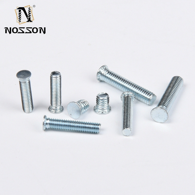 Industry Silver Finish M3 M4 M5 M6 M8 M10 Capacitor Discharge Carbon Steel Solder Point Nail Bolt Copper Plated Spot Welding Screw
