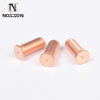 Industry Silver Finish M3 M4 M5 M6 M8 M10 Capacitor Discharge Carbon Steel Solder Point Nail Bolt Copper Plated Spot Welding Screw
