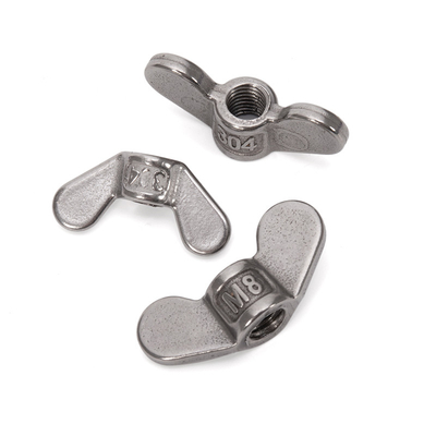 JIS Standard Stainless Steel Wing Nut Butterfly M8 M6 M10 for Custom and Heavy Industry Applications