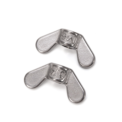 JIS Standard Stainless Steel Wing Nut Butterfly M8 M6 M10 for Custom and Heavy Industry Applications