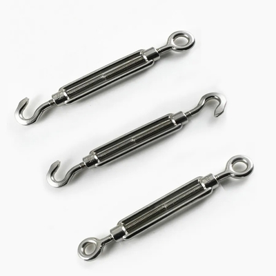 Water Treatment Stainless Steel Closed Body Turnbuckle M16 M2 M24 for Shandong Buy Jis F7020 M4 Marine Eye Eye Hand Wheel