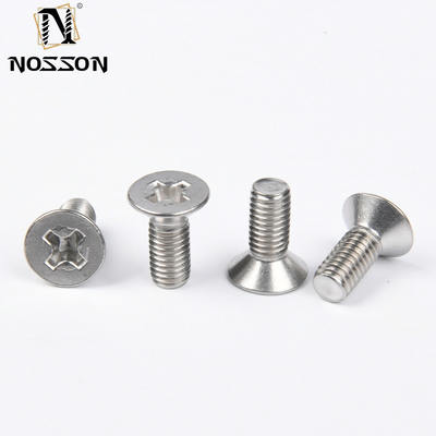 Affordable Stainless Steel 304 Cross Countersunk Head Tapping Screws for INCH Measurement System within Budget Various Sizes