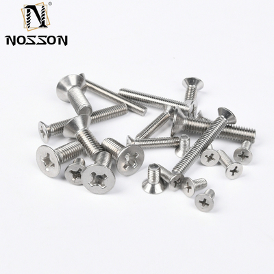 Affordable Stainless Steel 304 Cross Countersunk Head Tapping Screws for INCH Measurement System within Budget Various Sizes