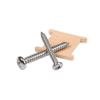 Metric SS304 SS316 Stainless Steel M2.5 JIS Phillips Flat Head Self Tapping Screw for Metal in JIS Standard