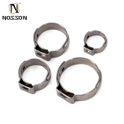 Stainless Steel Collar Pipe Clamps ZINC Finish and Adjustable Hose Clip for Customized Support in SS304 Stepless