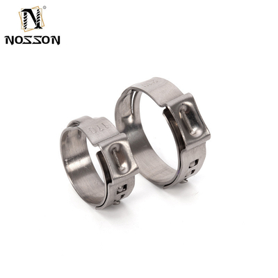 Stainless Steel Collar Pipe Clamps ZINC Finish and Adjustable Hose Clip for Customized Support in SS304 Stepless