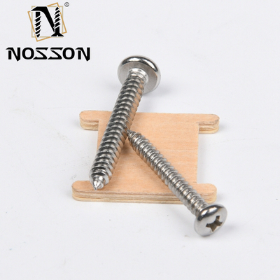 Head Style Flat Self Tapping Screw for M1.6 M2 M2.5 M3 M4 M5 M6 M8 M10 M12 M14 M16 M20 in INCH Measurement System Steel