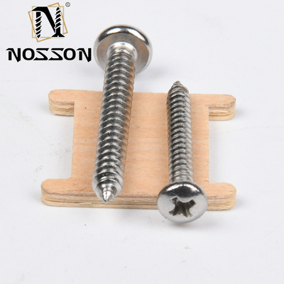 Head Style Flat Self Tapping Screw for M1.6 M2 M2.5 M3 M4 M5 M6 M8 M10 M12 M14 M16 M20 in INCH Measurement System Steel