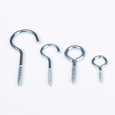 Stainless Steel Carbon Steel Wood Black Lag Eye Screw with GB Standard M1.6 M2 M2.5 M3 M4 M5 M6 M8 M10 M12 M14 M16 M20 and Plain Finish