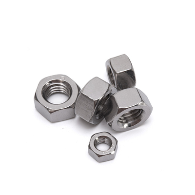 Industrial Applications High Strength Carbon Steel Hexagonal Nut with Metric Measurement and Galvanized Zinc Plating