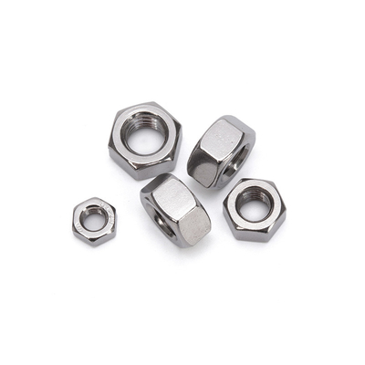 Industrial Applications High Strength Carbon Steel Hexagonal Nut with Metric Measurement and Galvanized Zinc Plating