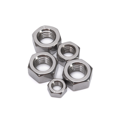 Stainless Steel 304 Locking Hexagon Nuts ISO Standard for Industrial Sector Utilization Utilization Purpose