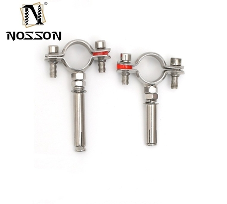 ODM Customized Fastener Pipe Support Clamp for Sanitary Quick Pipe Clamp and Metric Stainless Steel 304 Pipe