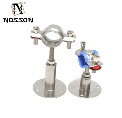 ODM Customized Fastener Pipe Support Clamp for Sanitary Quick Pipe Clamp and Metric Stainless Steel 304 Pipe