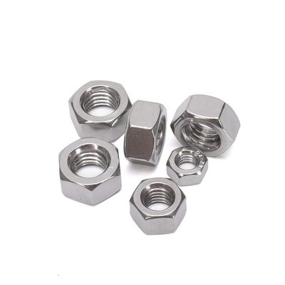 Metric Measurement System M5 M6 M8 M10 M12 M14 M16 Zinc Plated Hexagon Nut for Screw and Bolt DIN Standard General Industry