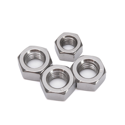 Metric Measurement System M5 M6 M8 M10 M12 M14 M16 Zinc Plated Hexagon Nut for Screw and Bolt DIN Standard General Industry