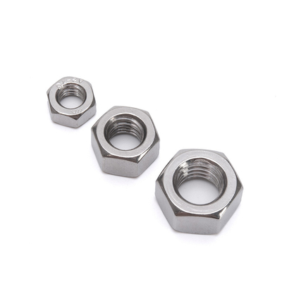 Metric Measurement System M5 M6 M8 M10 M12 M14 M16 Zinc Plated Hexagon Nut for Screw and Bolt DIN Standard General Industry