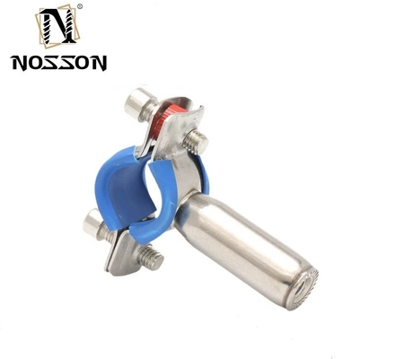 16-300mm Pipes Standard Stainless Steel Pipe Hangers with 2 Screws Ring and Rubber