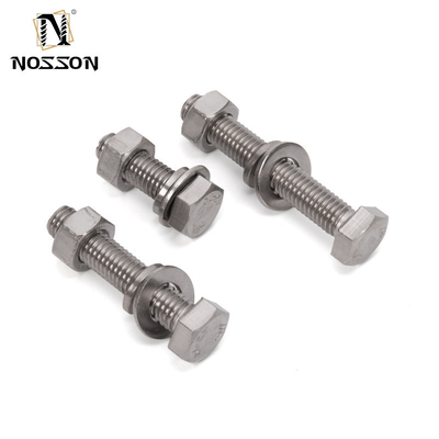 Measurement System INCH DIN933 Brass Hex Head Bolts M6 M8 M10 M12 M16 Stainless Steel Screws