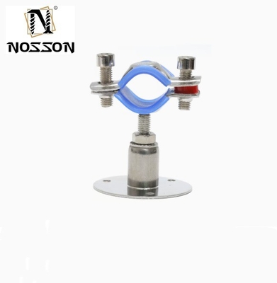 Customized ODM Rubber Cushioned Stainless Steel Cable Clamp for Fixed Pipe and Wire Installation 16-300mm Standard