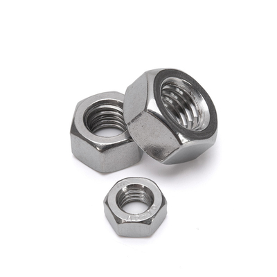 Plain Finish M32 and M50 Zinc Plated SS Hex Nuts for Heavy Duty Automotive Fastening Solutions in GB Standard