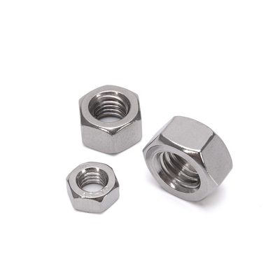Plain Finish M32 and M50 Zinc Plated SS Hex Nuts for Heavy Duty Automotive Fastening Solutions in GB Standard