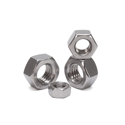 Plain Finish M32 and M50 Zinc Plated SS Hex Nuts for Heavy Duty Automotive Fastening Solutions in GB Standard