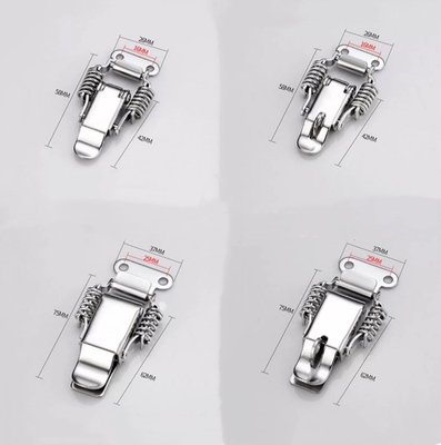 Standard Toggle Latch for Metric Measurement System Stainless Steel Toolbox Fastener Case in Food Beverage Applications