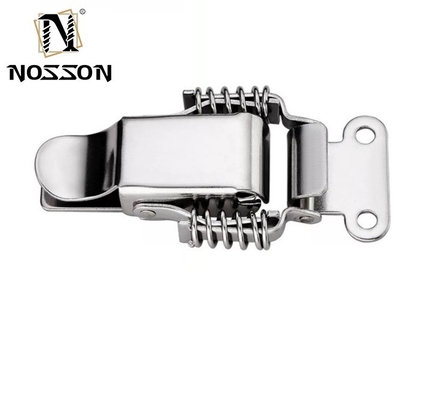 Adjustable Metric Measurement Stainless Steel Spring Lever Tension Latch Toggle Clamp for Toolbox Latch Locking Mechanism
