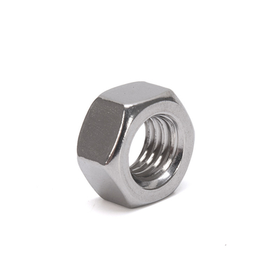 Corrosion-Resistant JIS Standard Chrome Plated Stainless Steel 201/304/316 Hex Nut with DIN934 Carbon Steel Bolt and Screw
