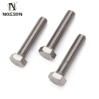 Manufacturing Grade 8.8 Bolt and Nut Screw Washer DIN931 DIN933 for M3 M4 M5 M6 M8 M10 M12 M14 M16 M20 in Plain Finish