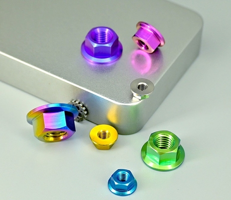 Metric Gr5 12 Point Titanium Nut for High Strength Applications in DIN Standard 304 Stainless Steel and Zinc Plated