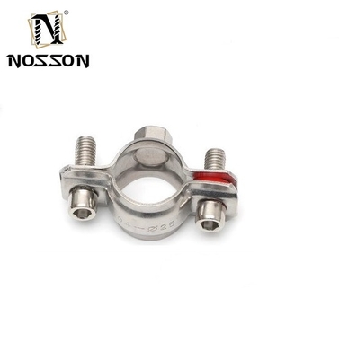 Stainless Steel Customized Support Quick Fist Rubber Lined Pipe Clamps for Standard Pipe Insulation 16-300mm
