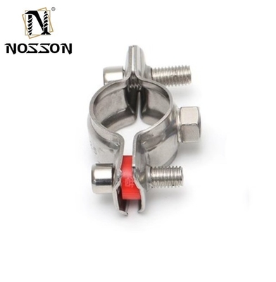 JIS Standard 16-300mm Rubber Lining Heavy Duty Pipe Clamp Hanging Galvanized Hose Clamp for Heavy-Duty Applications