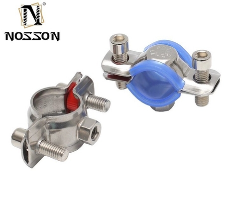 Standard Measurement Supported Stainless Steel 201/304 British Type Pipe Clamp with Quick Release and Customized Support