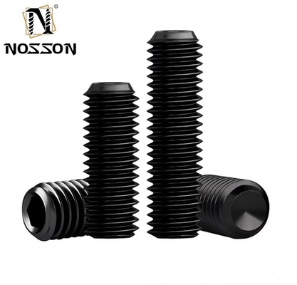 Pan Head Hexagon Allen Screw Flat Point OEM Brass Stainless Steel Hollow Screws with Custom Nylon Tip and Plain Finish