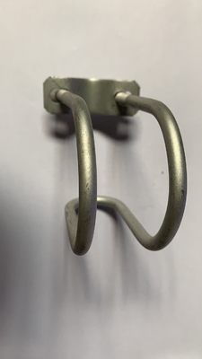 Furniture Double Pipe Clamp 304 Stainless Steel Double U-Bolt with Screw and Washer U-Clamp M6 M8 BLACK Finish DIN Standard